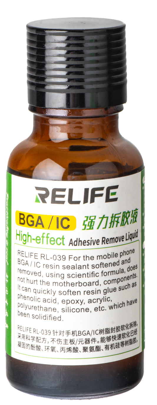 Roztwór do usuwania kleju Relife RL-039, BGA / IC