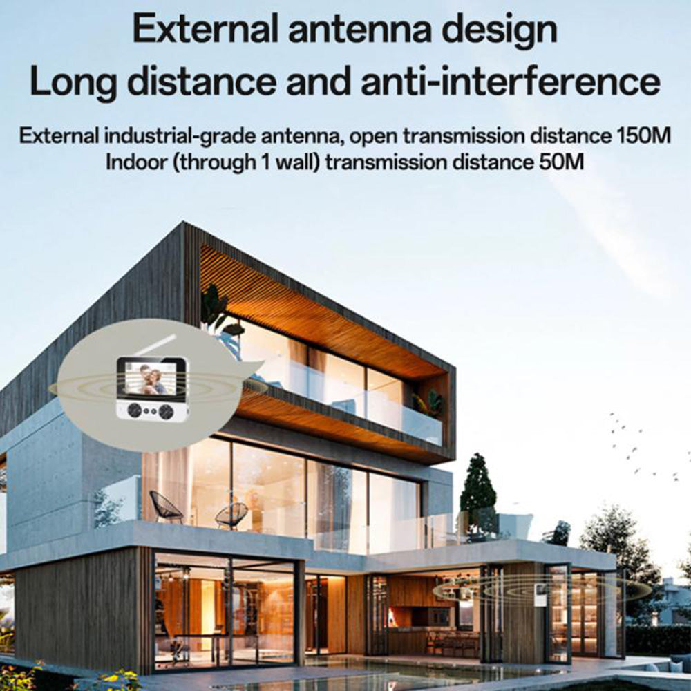 Dzwonek Yesido KM27, Wi-Fi, 2K, Biały