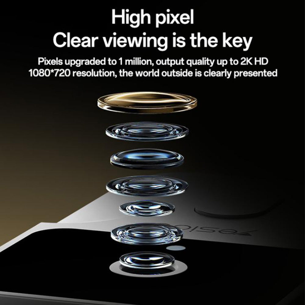 Dzwonek Yesido KM27, Wi-Fi, 2K, Biały