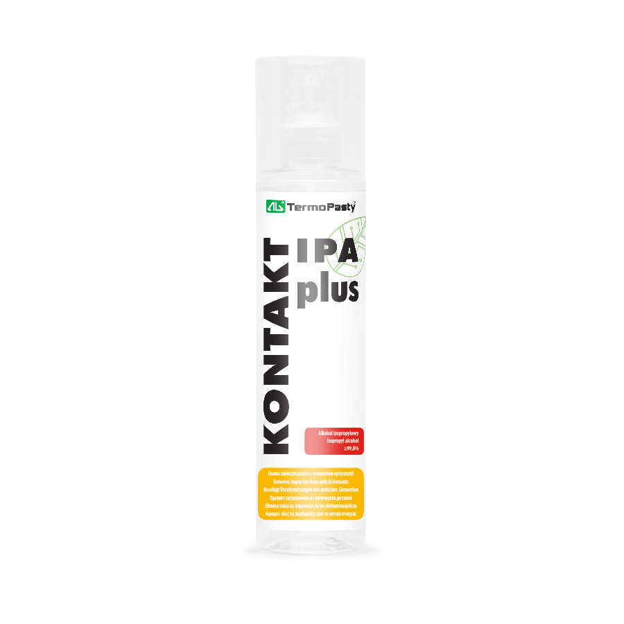 Spray do czyszczenia alkoholem izopropylowym AG Termopasty Kontakt IPA Plus, 250ml ART.AGT-267