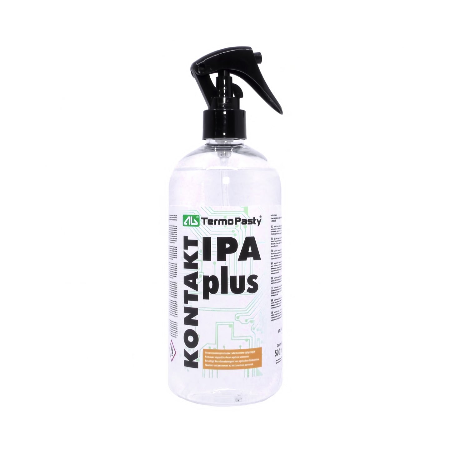 Spray do czyszczenia alkoholem izopropylowym Termopasty IPA Plus, 500ml ART.AGT-252