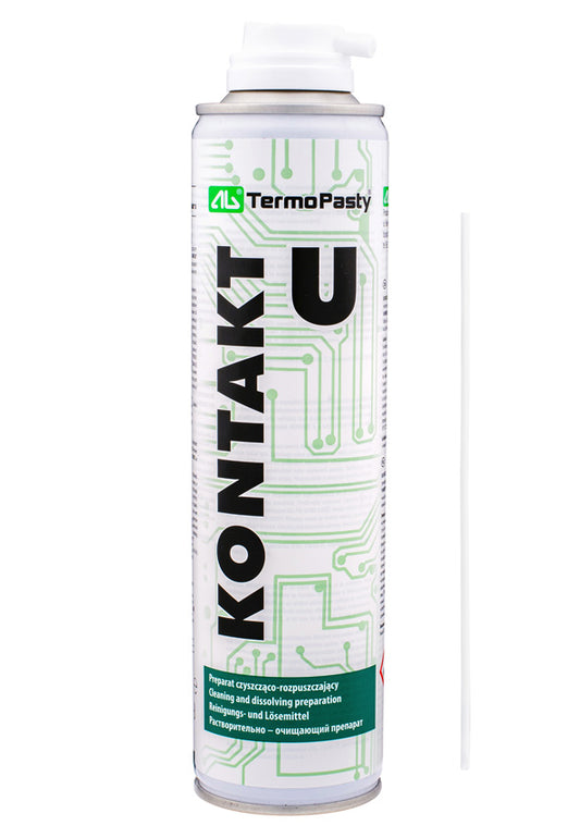 Spray do czyszczenia past termoprzewodzących Kontakt U, 300ml ART.AGT-012