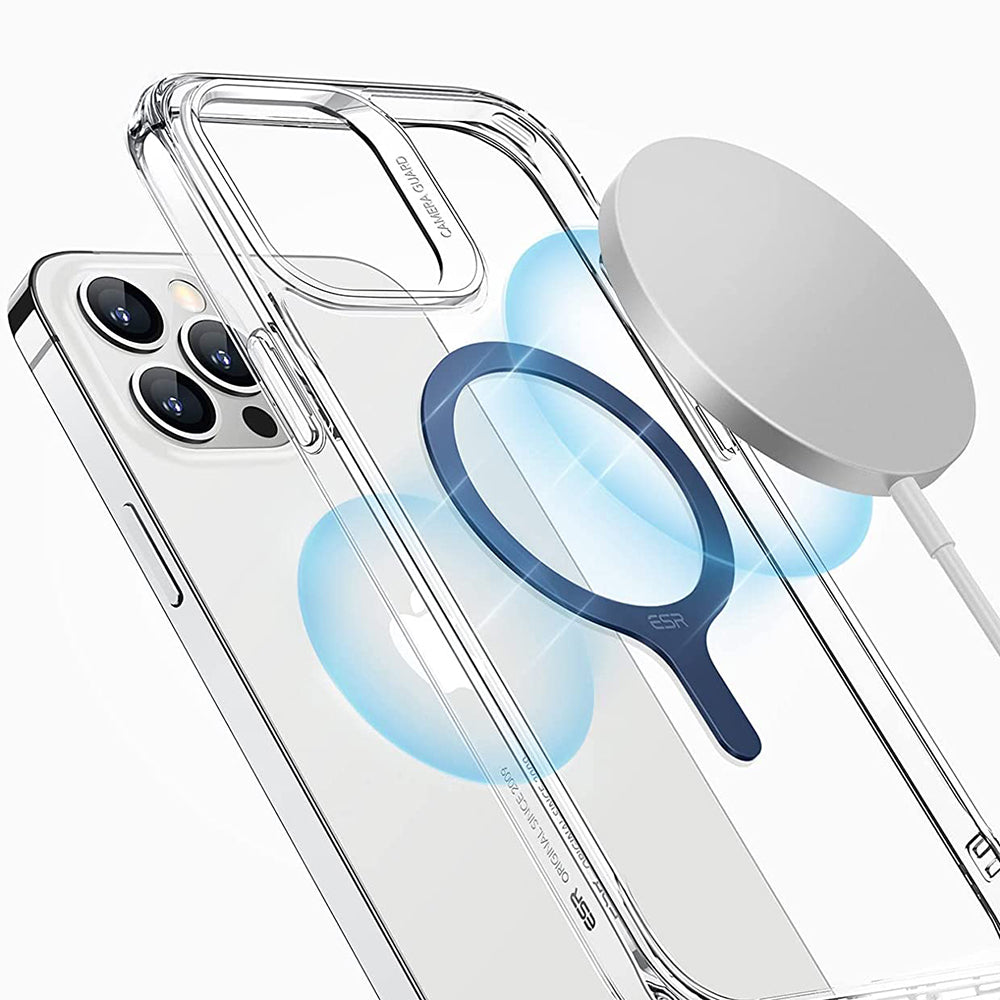 Naklejka Metalowa ESR HaloLock, Zestaw 2 sztuki, Niebieski