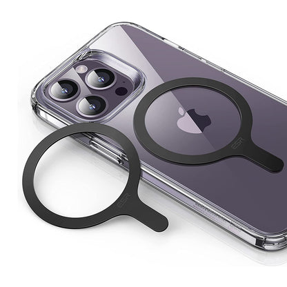 Naklejka Metalowa ESR HaloLock, Zestaw 2 sztuki, Czarny