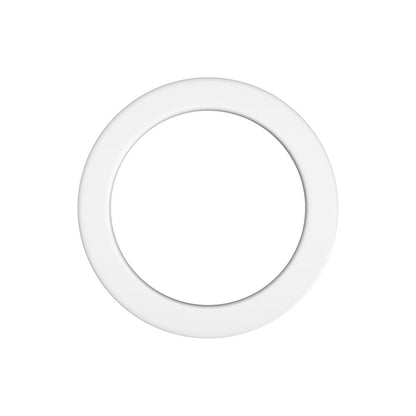 Naklejka Metaliczna Stała, Biała