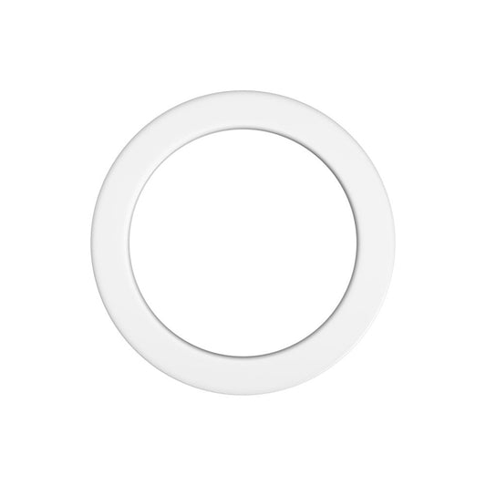 Naklejka Metaliczna Stała, Biała