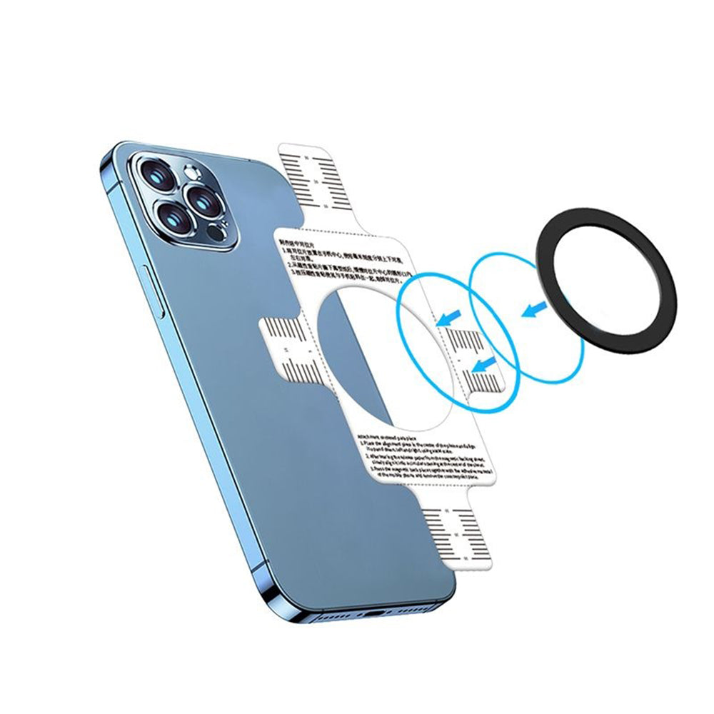 Naklejka Metaliczna McDodo PC-1620, Czarna