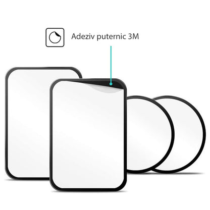 Naklejka Metalowa Techsuit MP03 2w1, Czarna