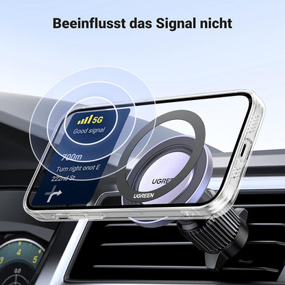 Naklejka Metalowa UGREEN LP428 (25766), Zestaw 2 sztuki, Czarny.