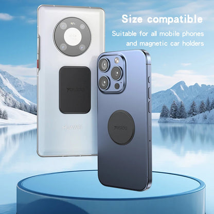 Naklejka Metaliczna Yesido C207 2w1, Czarna