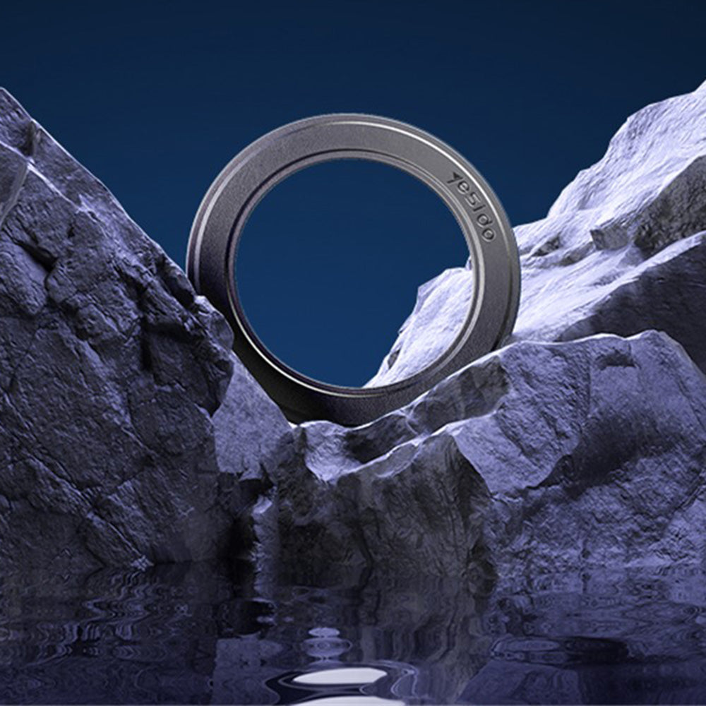 Naklejka Metaliczna Yesido C208, Czarna