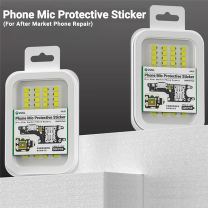 Microphone Protection Sticker 2UUL DA32, Set of 500 pieces