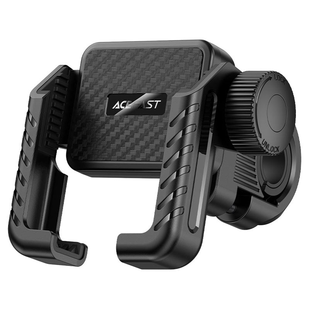Uchwyt rowerowy motocyklowy Acefast D58, 4,7 cala - 6,9 cala, czarny