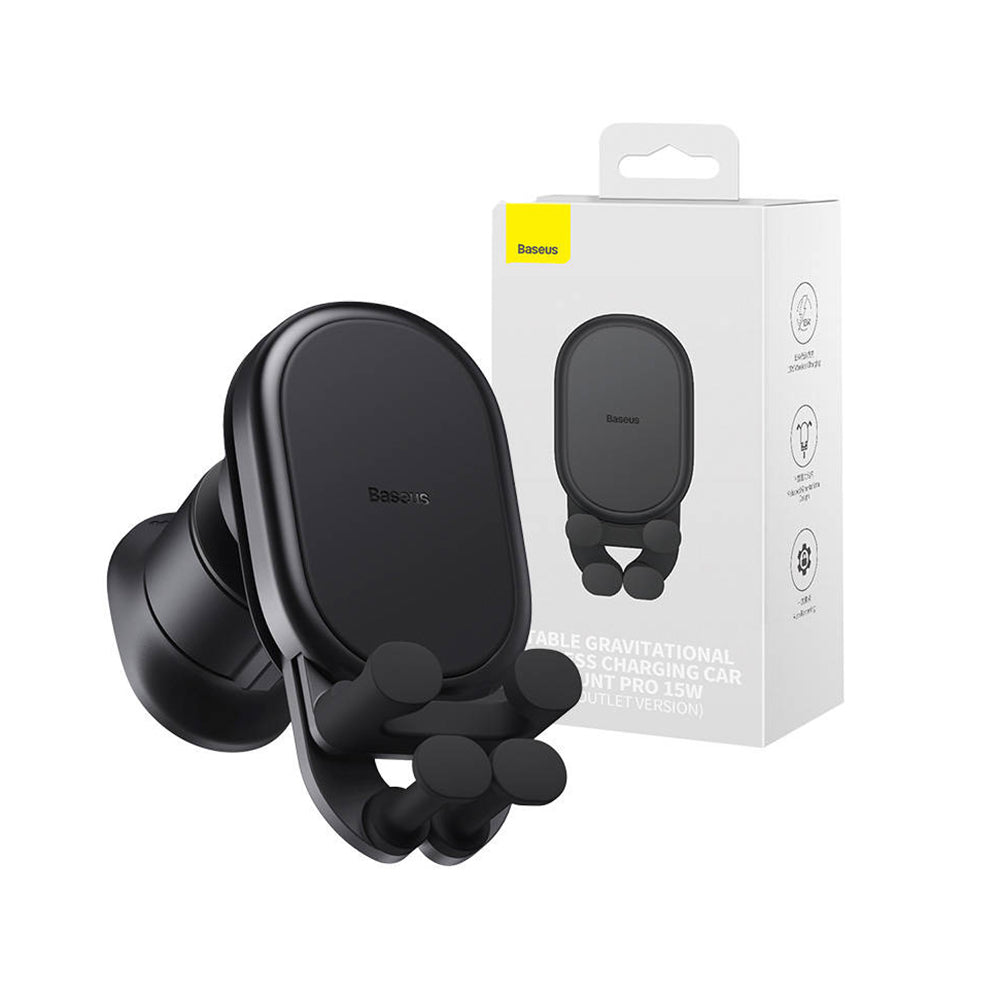 Uchwyt samochodowy Baseus Pro, Uniwersalny, Czarny SUWX030001