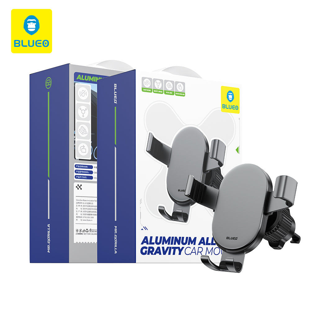 Uchwyt Samochodowy Blueo, Uniwersalny, Czarny