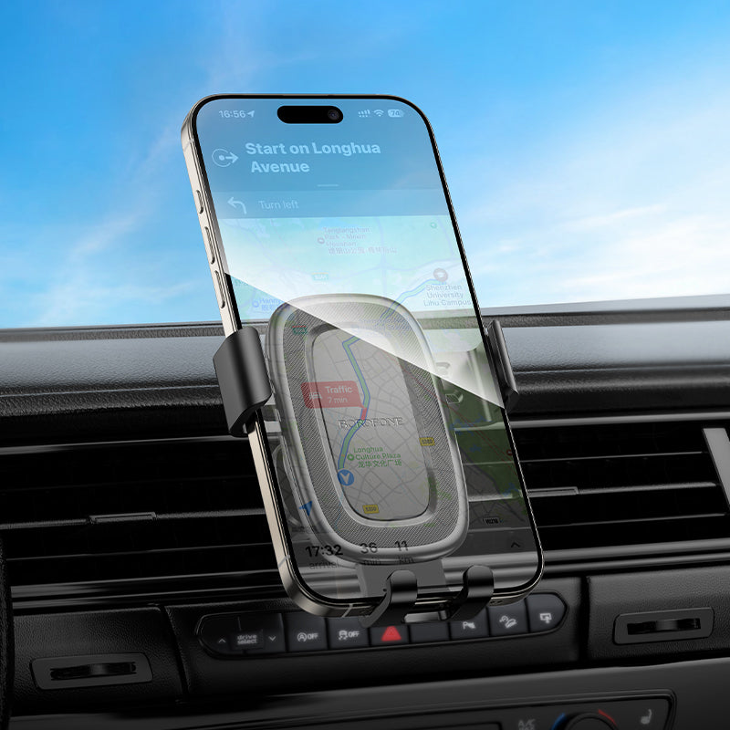 Borofone BH129 Follower Car Mount, 6.1inch - 7inch, Black