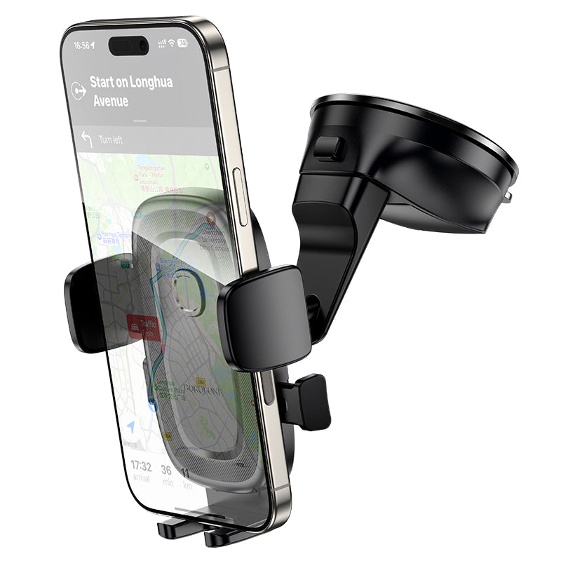 Borofone BH132 Follower Car Holder, 4.5inch - 7inch, Black