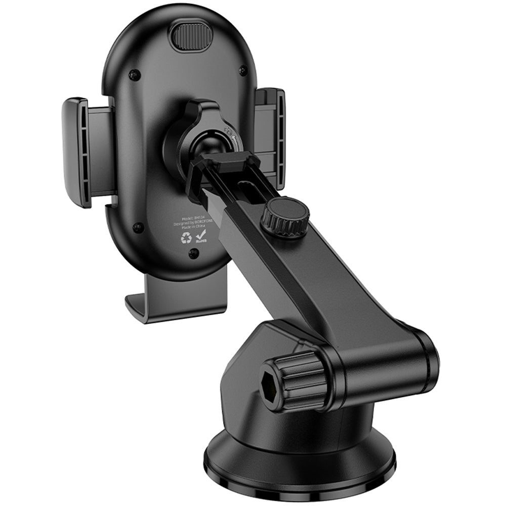 Uchwyt samochodowy Borofone BH134 Rio, 4.5 cala - 7 cali, Czarny