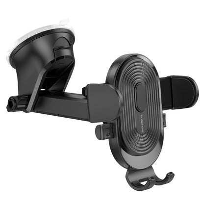 Uchwyt samochodowy Borofone BH85 Experience, 4.7 cala - 7 cali, Czarny