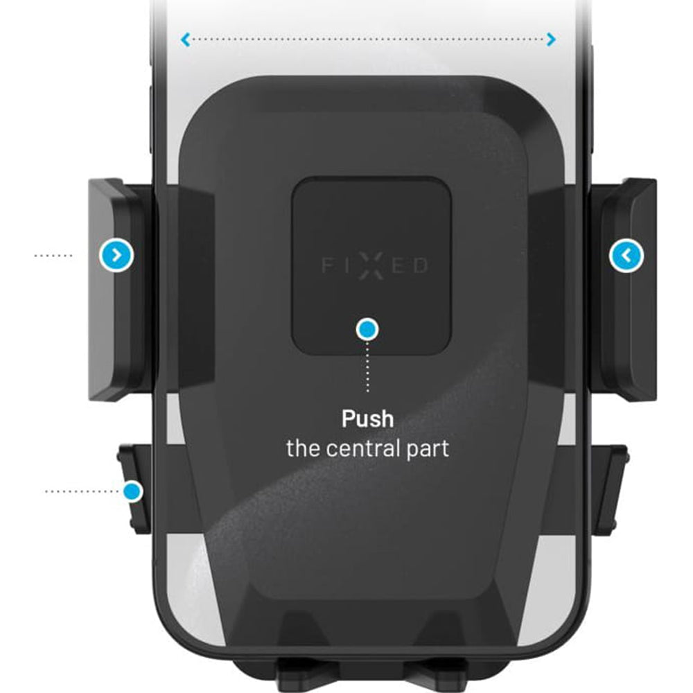 Uchwyt Samochodowy Fixed Iconiq Mirror, Uniwersalny, Czarny