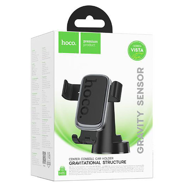 Uchwyt samochodowy HOCO H81, Uniwersalny, Szary