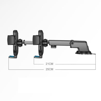 Uchwyt samochodowy Joyroom JR-OK3, 4 cale - 6,7 cala, Czarny