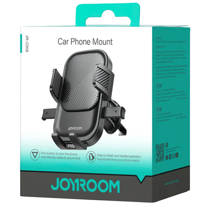 Uchwyt samochodowy Joyroom JR-OK6 Vent, 4.7 cala - 6.8 cala, Czarny