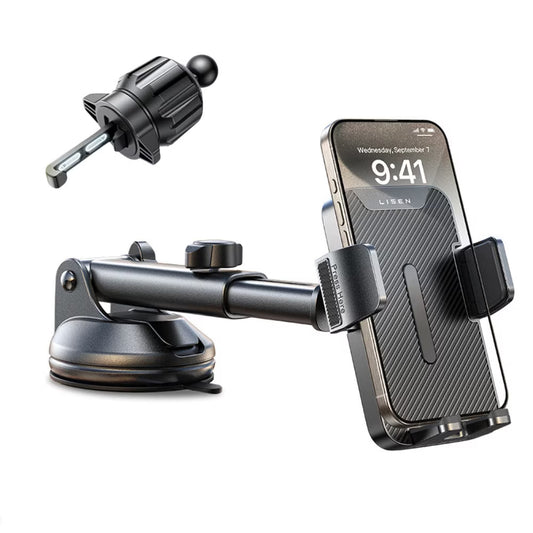 Uchwyt samochodowy Lisen 2E781, Uniwersalny, Czarny YL0424040008