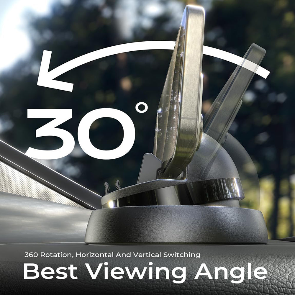 Lisen Car Holder for Phone / Tablet with thickness 6mm - 13mm, Black YL0224060015