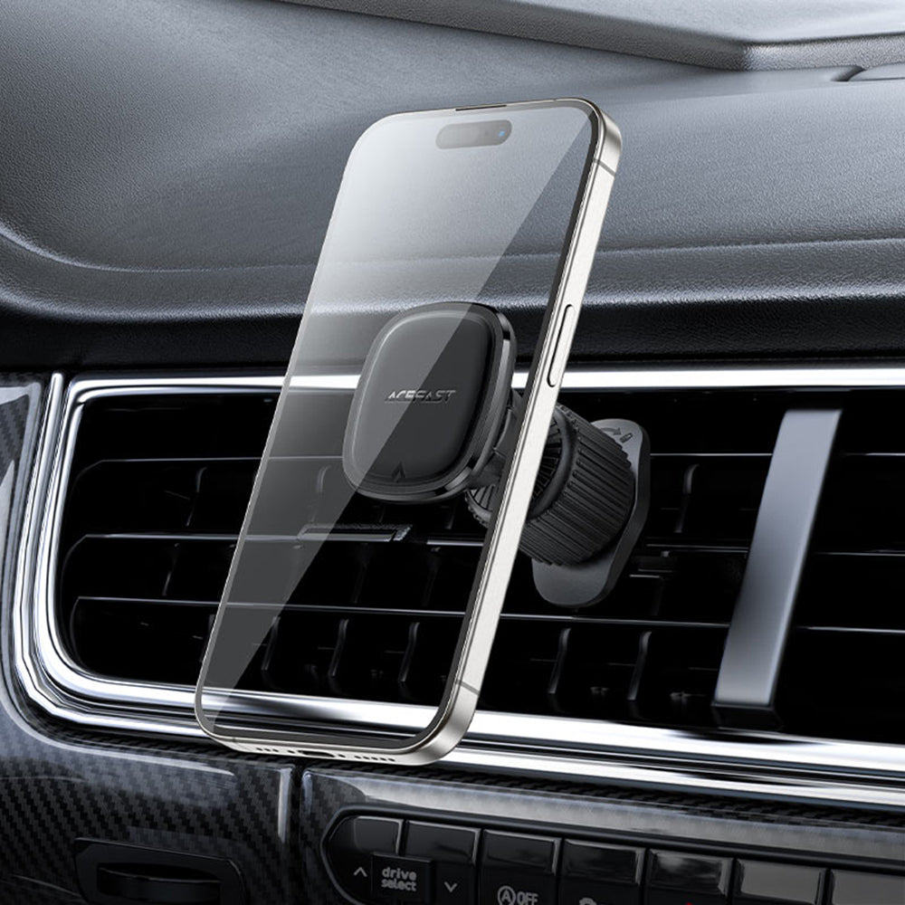 Uchwyt Samochodowy Magnetyczny Acefast D34, Uniwersalny, Czarny