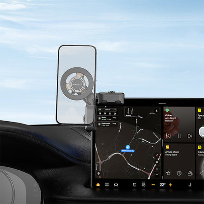 Uchwyt Samochodowy Magnetyczny Acefast D43, Uniwersalny, Czarny