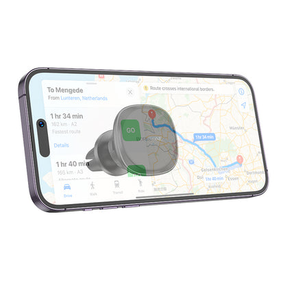 Magnetyczny Uchwyt Samochodowy Borofone BH102 Cloud, 4.5 cala - 7 cali, Czarny