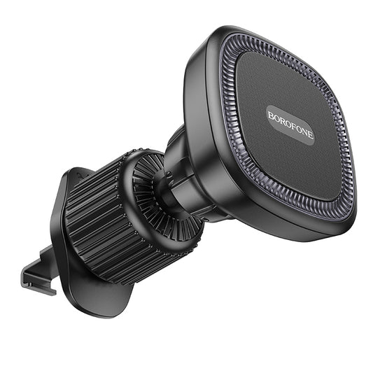 Uchwyt Samochodowy Magnetyczny Borofone BH96 Ice, Uniwersalny, Czarno-Szary