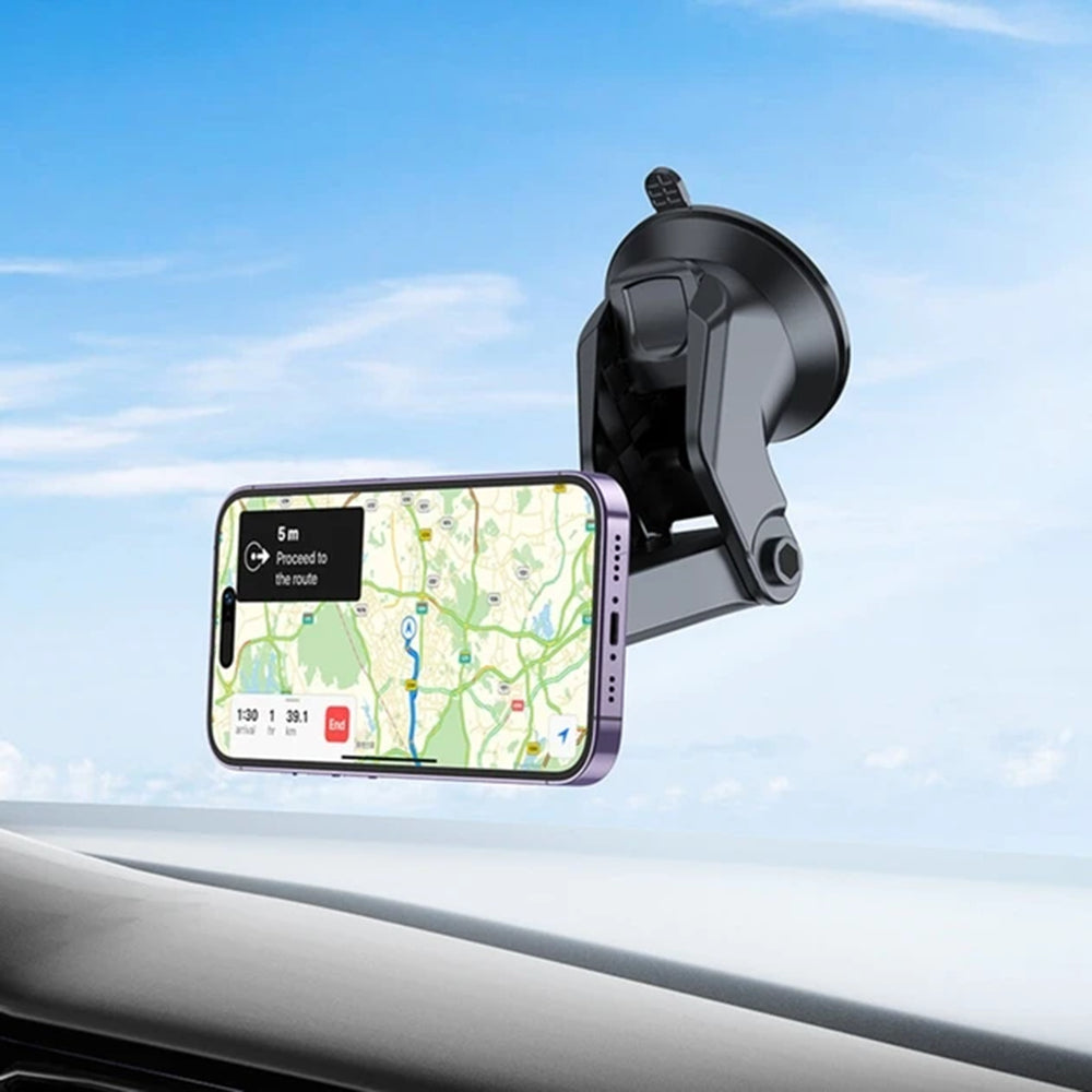 Borofone BH97 Ice Magnetic Car Holder, Universal, Black