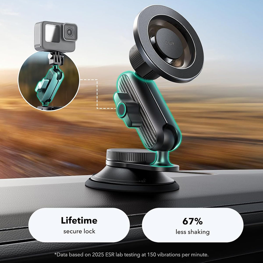 Magnetyczny Uchwyt Samochodowy ESR OmniLock Dash, Uniwersalny, Czarny