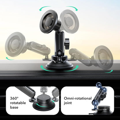 Magnetyczny Uchwyt Samochodowy ESR OmniLock Dash, Uniwersalny, Czarny