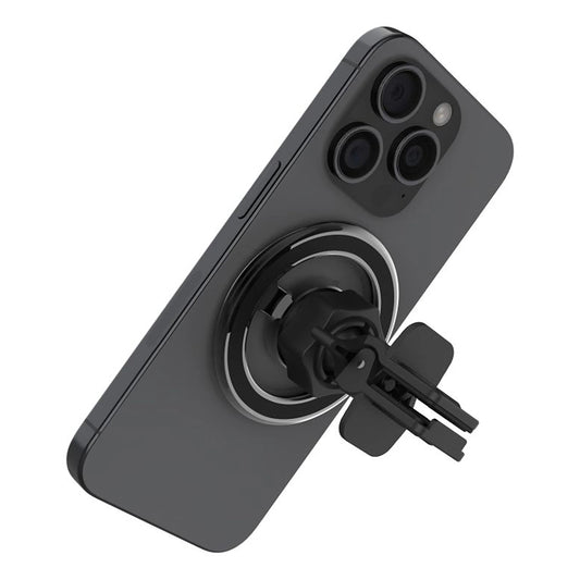 Uchwyt Samochodowy Magnetyczny Fixed, Uniwersalny, Srebrny