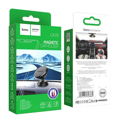 Magnetyczny uchwyt samochodowy HOCO CA79, 4.5 cala - 7 cali, Czarny