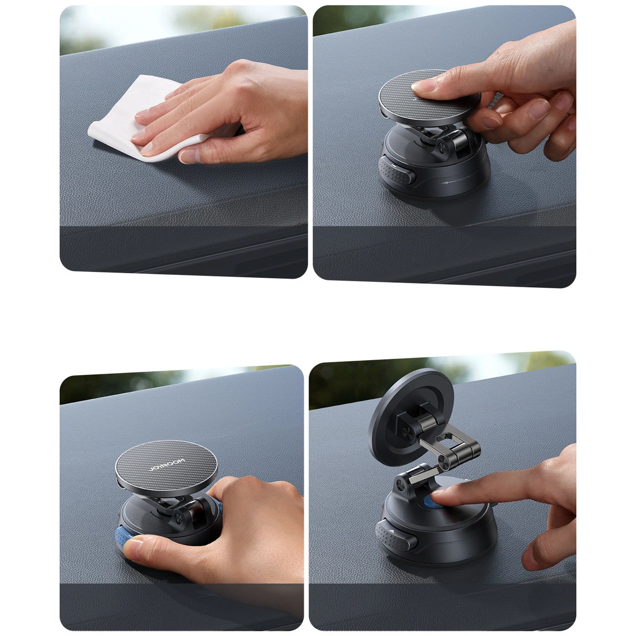 Joyroom JR-ZS51 Magnetic Car Mount, Universal, Black