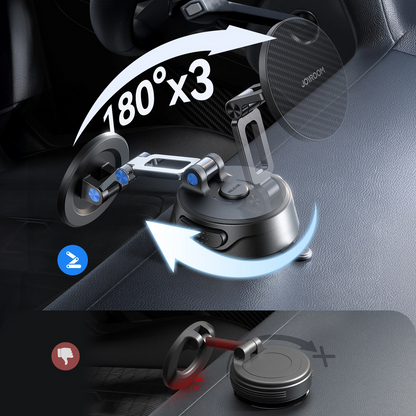 Joyroom JR-ZS51 Magnetic Car Mount, Universal, Black
