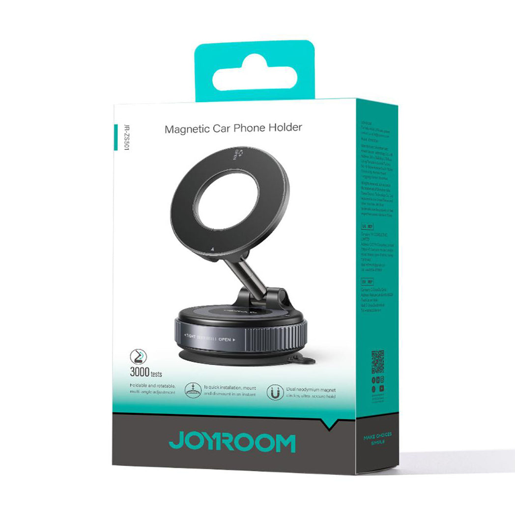 Uniwersalny Magnetyczny Uchwyt Samochodowy Joyroom JR-ZS501, Czarny