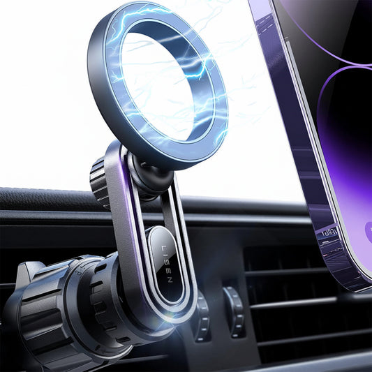 Uchwyt Samochodowy Magnetyczny Lisen, Uniwersalny, Czarny YL0222100001