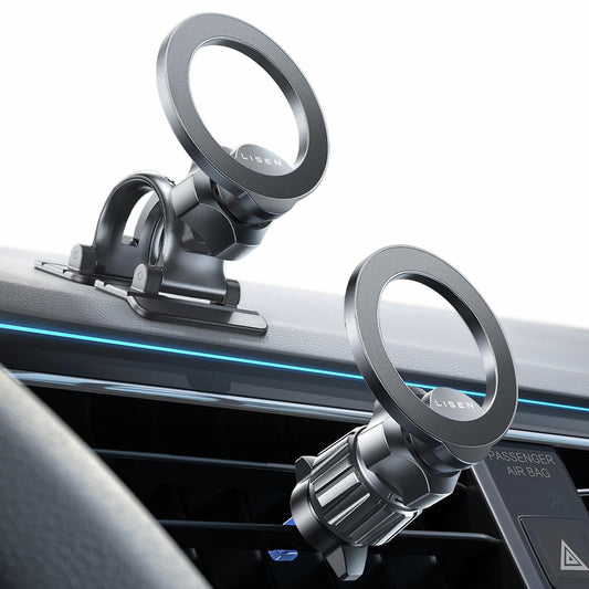 Uchwyt Samochodowy Magnetyczny Lisen, Uniwersalny, Czarny YL0223110033