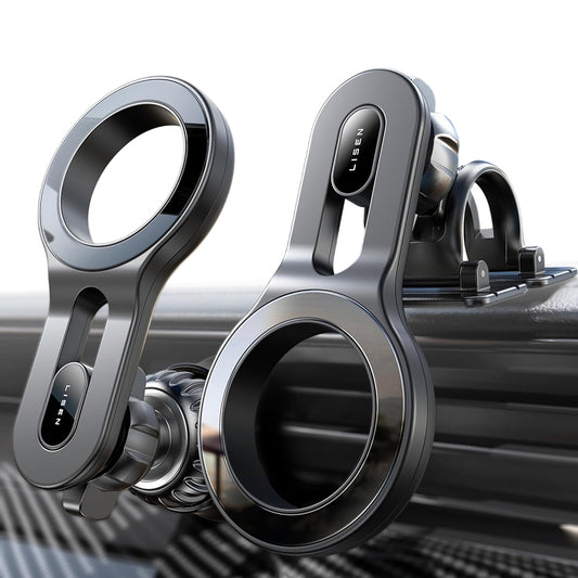 Uchwyt Samochodowy Magnetyczny Lisen, Uniwersalny, Czarny YL0224050011