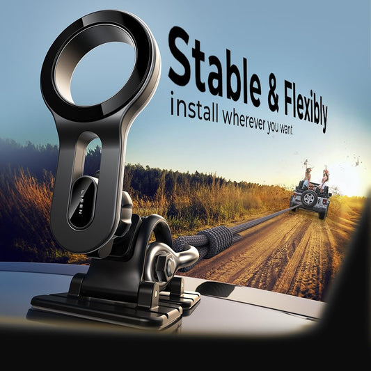 Uchwyt Samochodowy Magnetyczny Lisen, Uniwersalny, Czarny YL0224050011