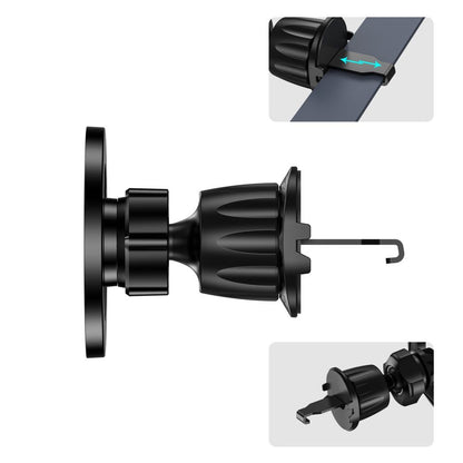 Uchwyt Samochodowy Magnetyczny Tech-Protect N56 Carbon Vent, Uniwersalny, Czarny