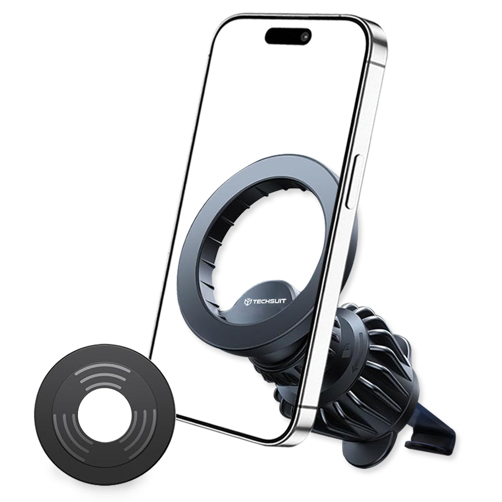 Uchwyt Samochodowy Magnetyczny Techsuit S1, Uniwersalny, Czarny
