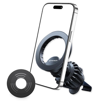 Uchwyt Samochodowy Magnetyczny Techsuit S1, Uniwersalny, Czarny