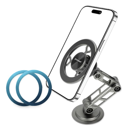 Uchwyt Samochodowy Magnetyczny Techsuit S14, Uniwersalny, Szary