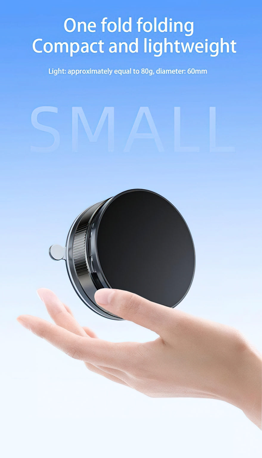 Magnetic Car Holder XO Design C177, Universal, Black